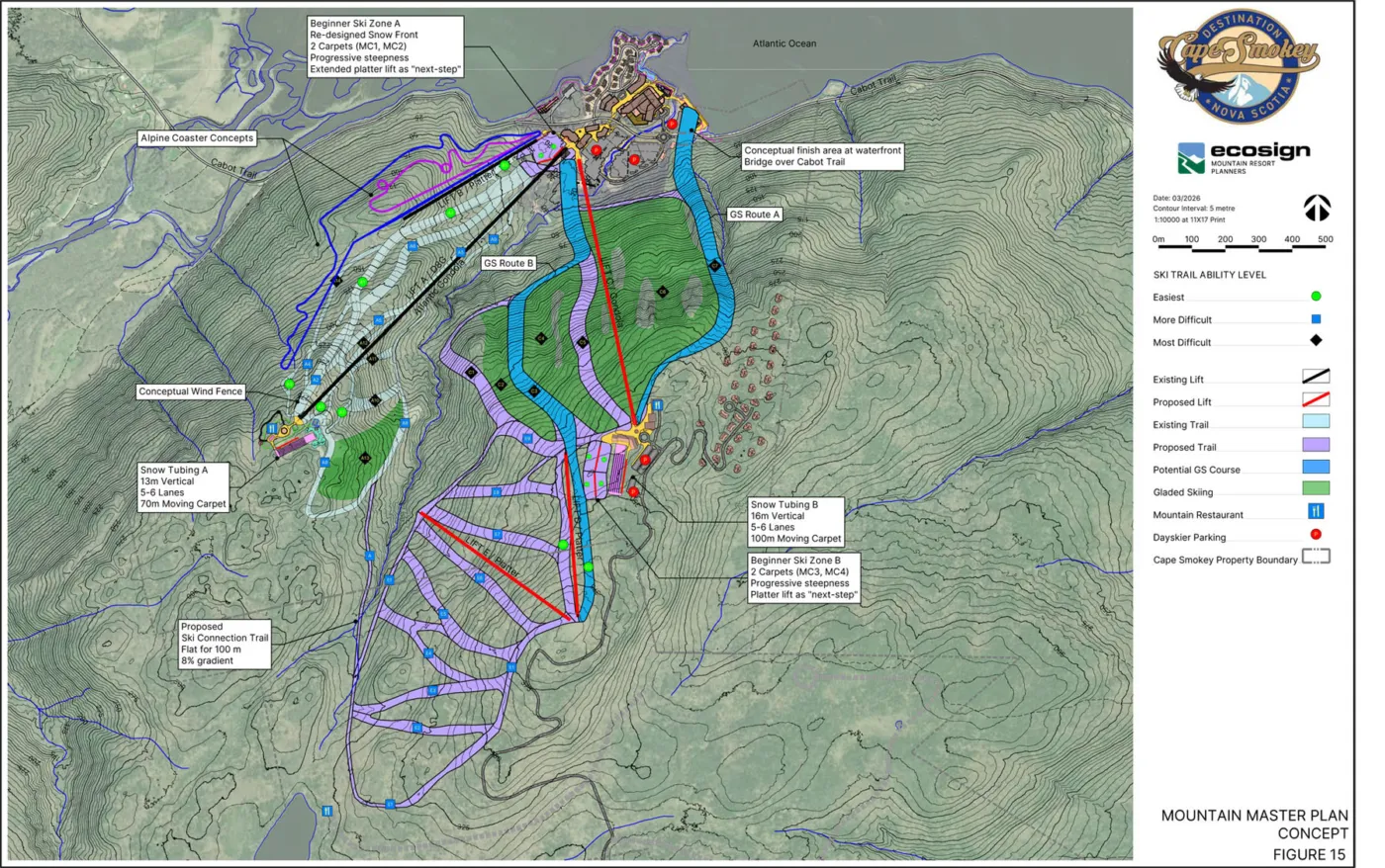 Cape Smokey Mountain Master Plan Concept