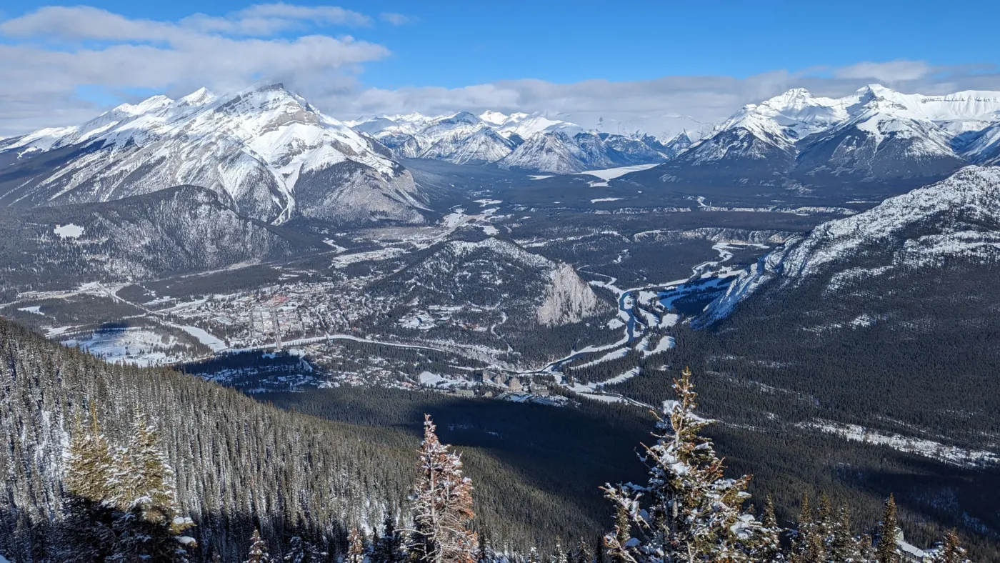 Banff gondola view