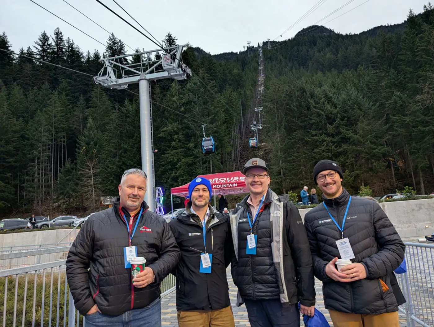 Ecosign at Blue Grouse Gondola Opening b