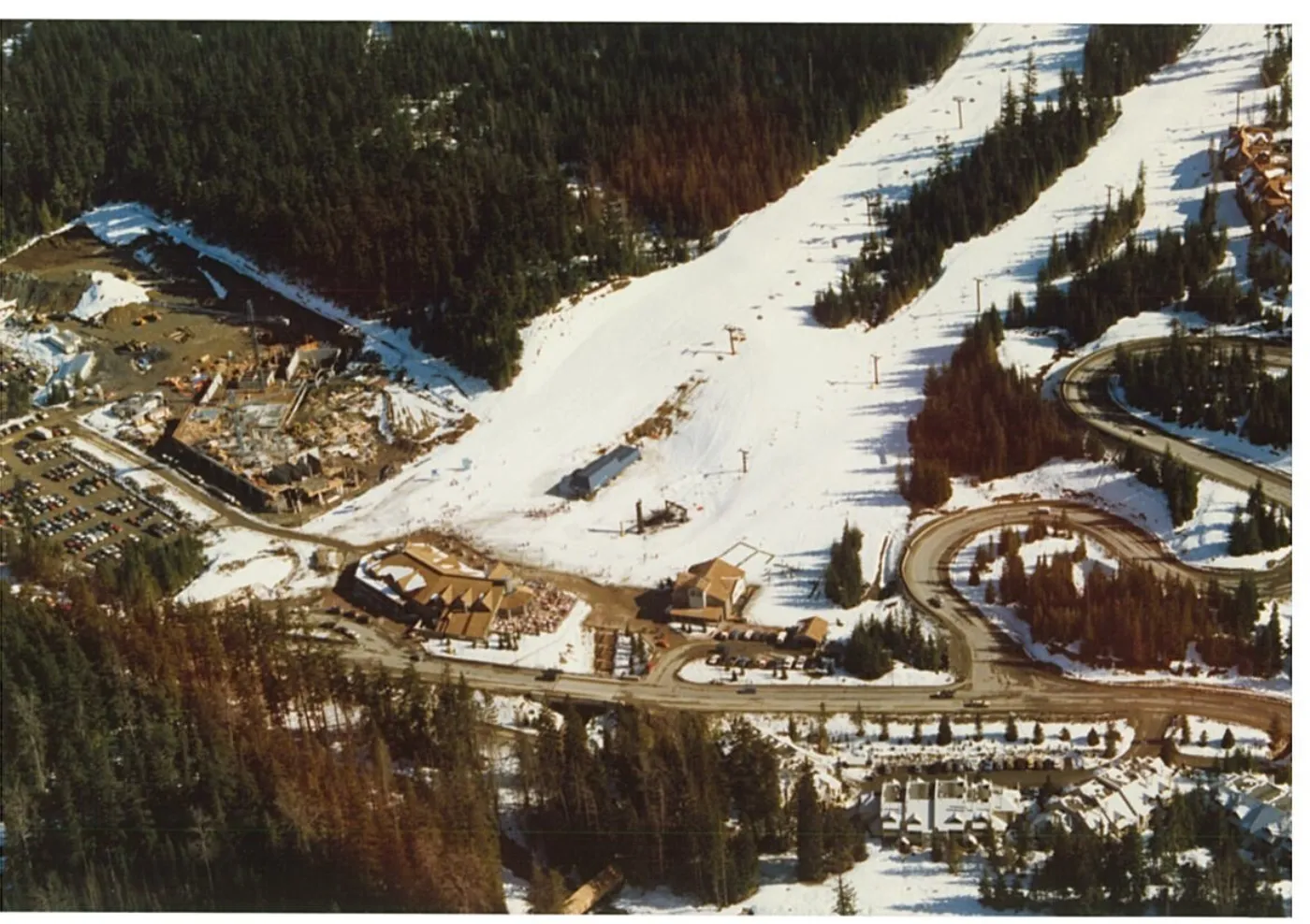 Construction of Blackcomb Base