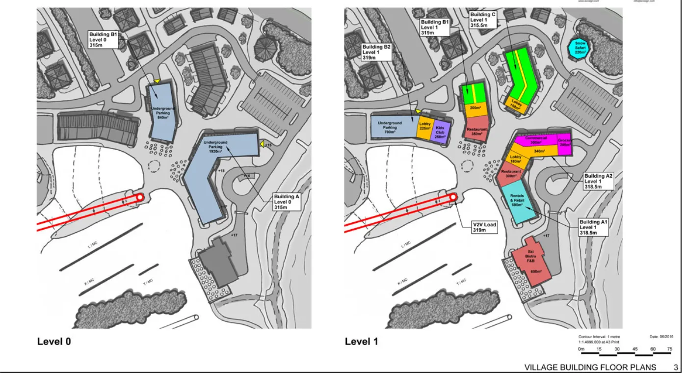 Saaura Village Building Floor Plans