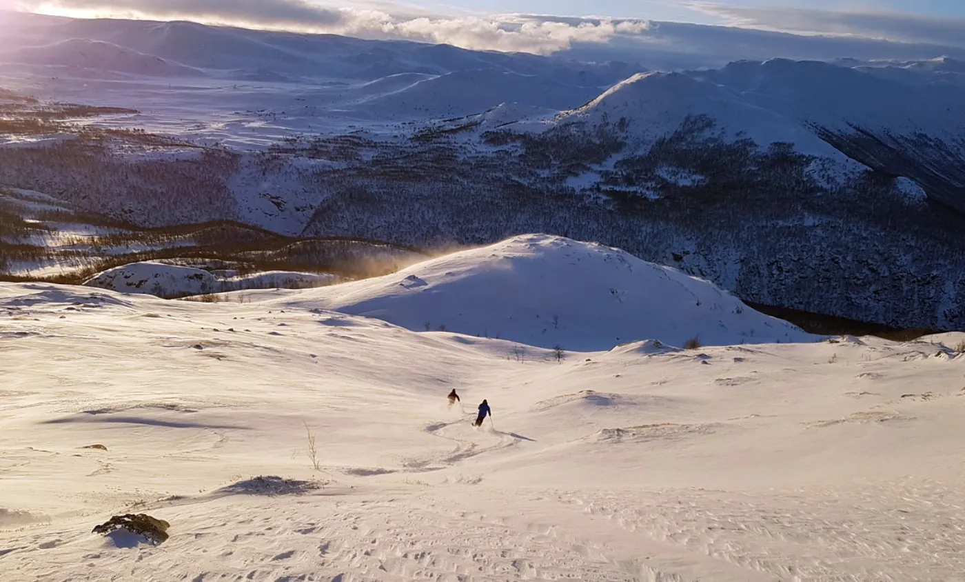 Skiing at Hemsedal