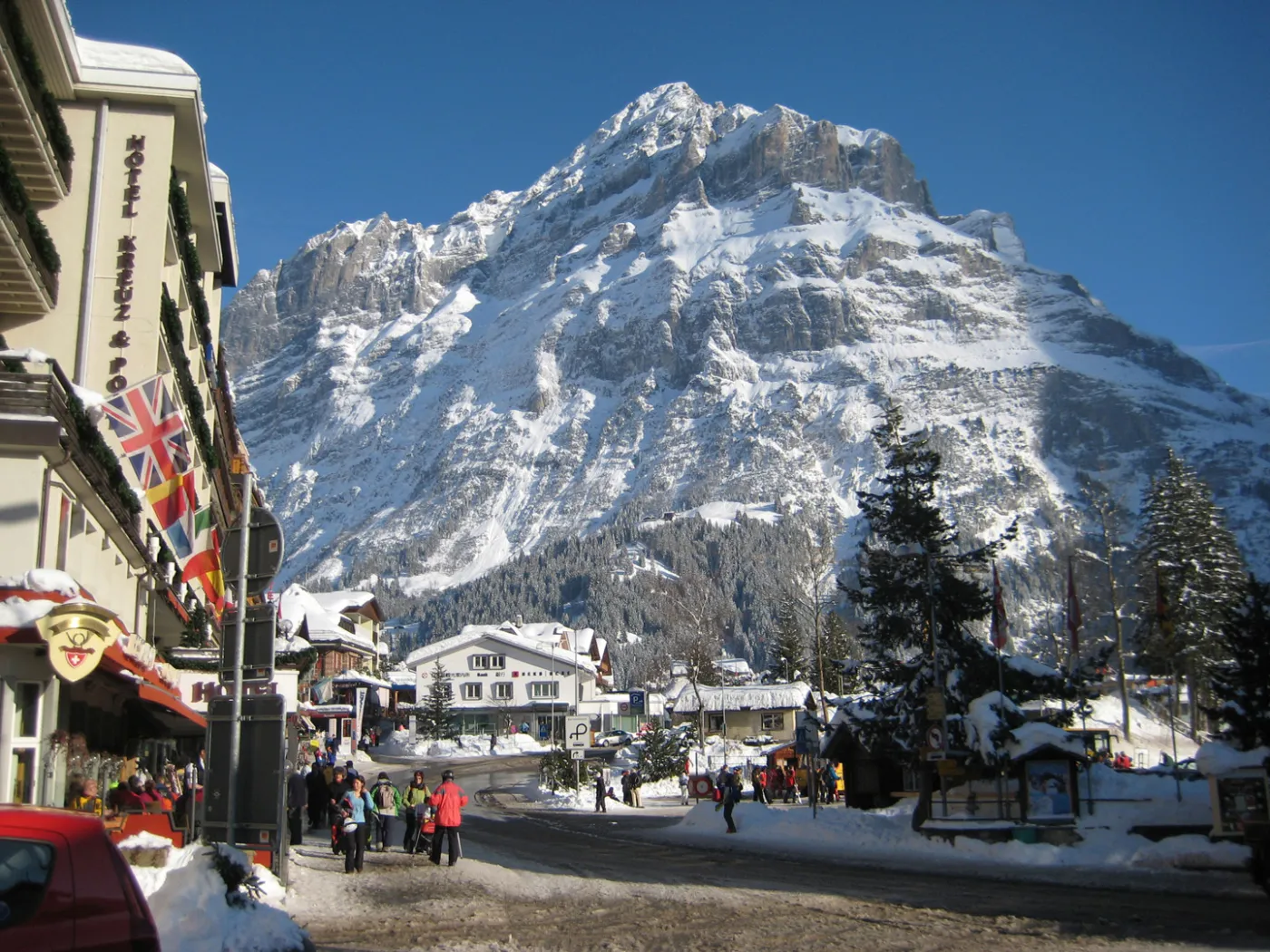 Jungfrau region grindelwald village
