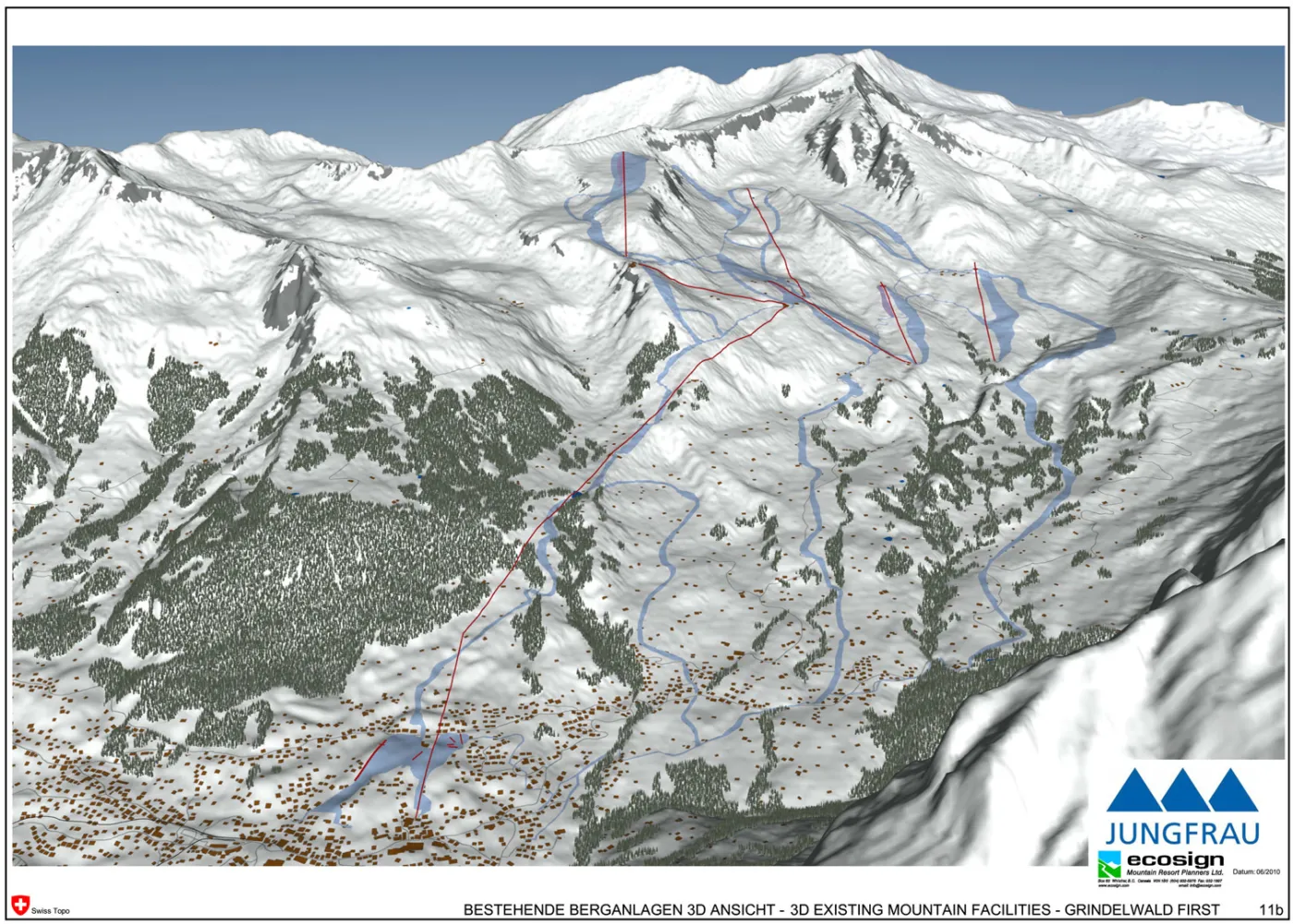 Jungfrau region grindelwald existing mountain