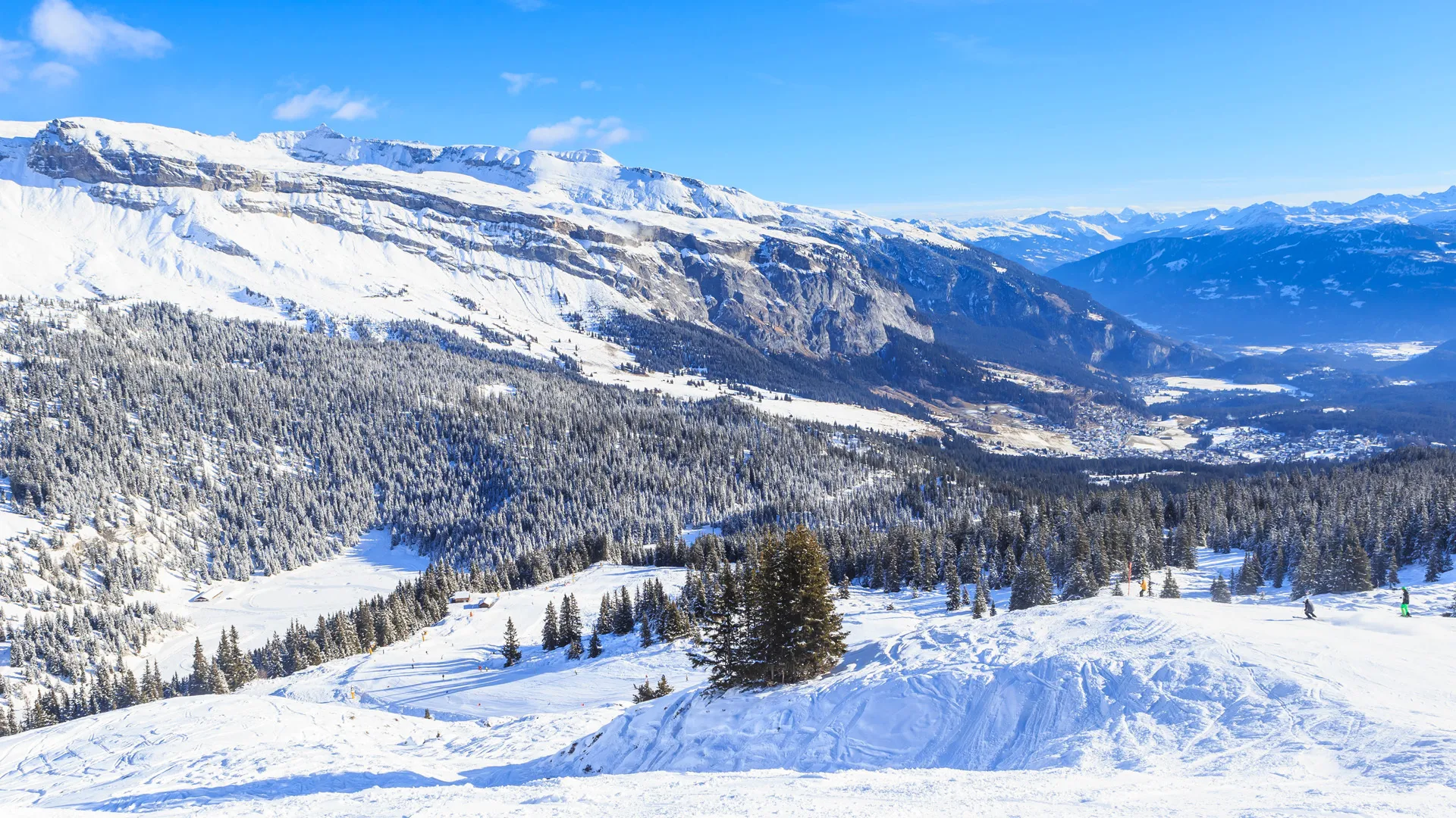 Laax mountain hero