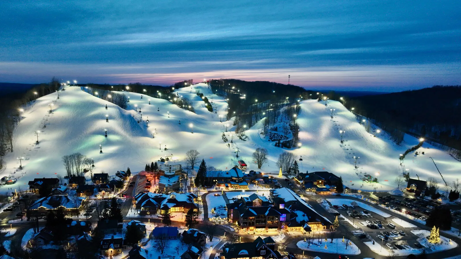 Crystal Mountain Resort Aerial hero