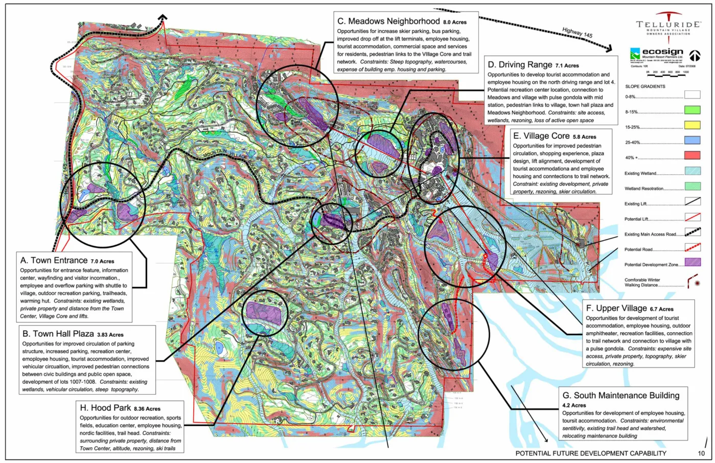 Telluride potential development plan