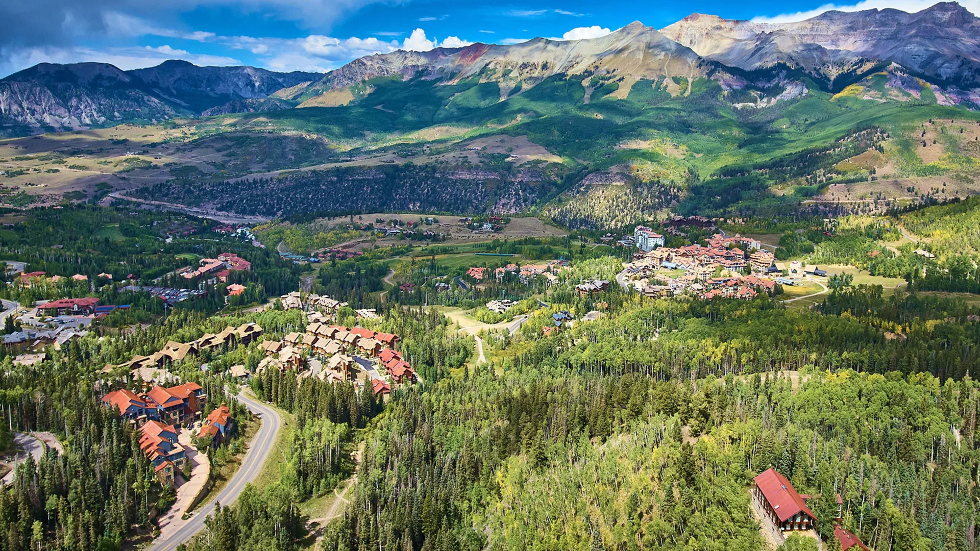 Telluride summer valley hero